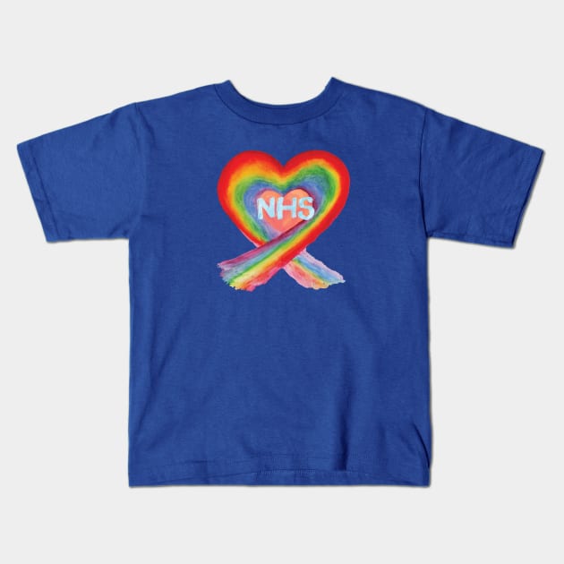 I Love the NHS Kids T-Shirt by EliseDesigns